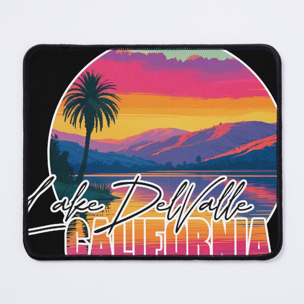Item preview, Lake Del Valle, Alameda County, California, Lake sunset designed and sold by Wanderful-roads.