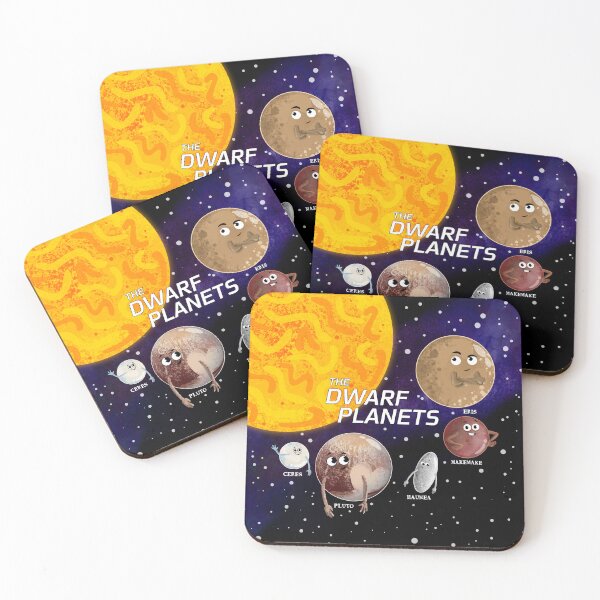 Item preview, The Dwarf Planets Solar System designed and sold by Krokoneil.