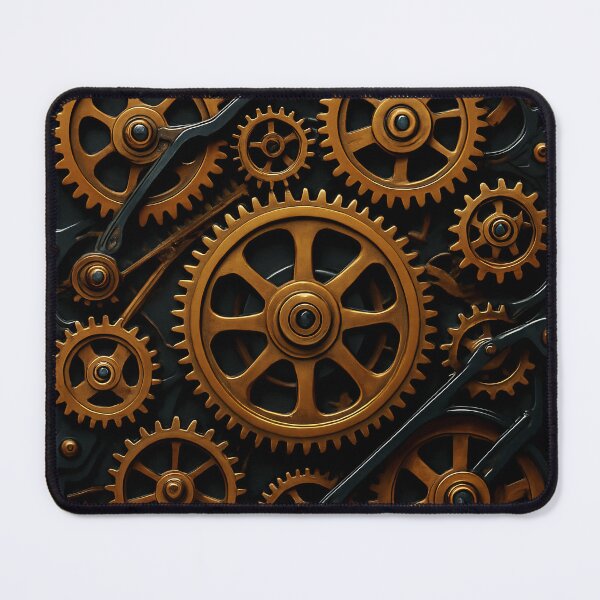 Item preview, Bronze Gears designed and sold by Kaleidoscope Print.