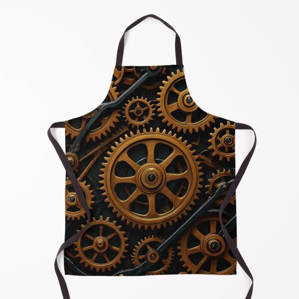 Item preview, Bronze Gears designed and sold by Kaleidoscope Print.
