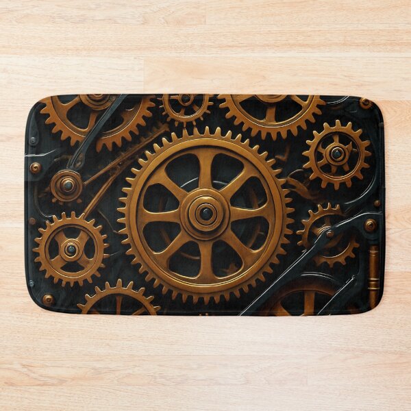 Item preview, Bronze Gears designed and sold by Kaleidoscope Print.