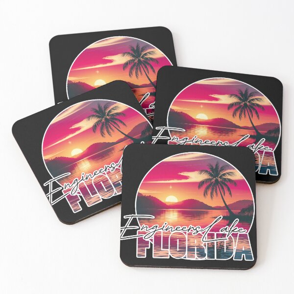 Item preview, Engineers Lake, Florida, Lake sunset designed and sold by Wanderful-roads.