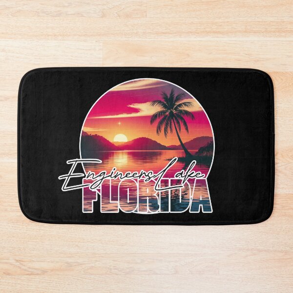 Item preview, Engineers Lake, Florida, Lake sunset designed and sold by Wanderful-roads.