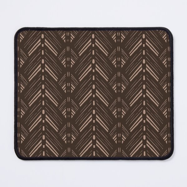 Item preview, Geometric Pattern - Tribal Feather (Mocha Mousse, Peach) designed and sold by JoelmaQ.