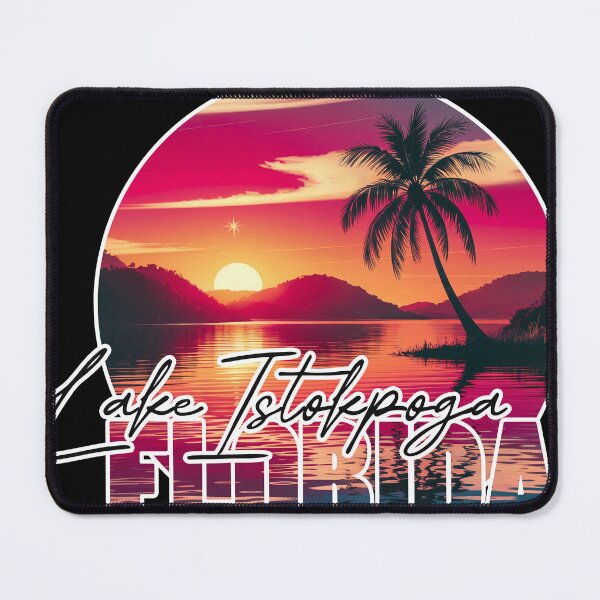 Item preview, Lake Istokpoga, Florida, Lake sunset designed and sold by Wanderful-roads.