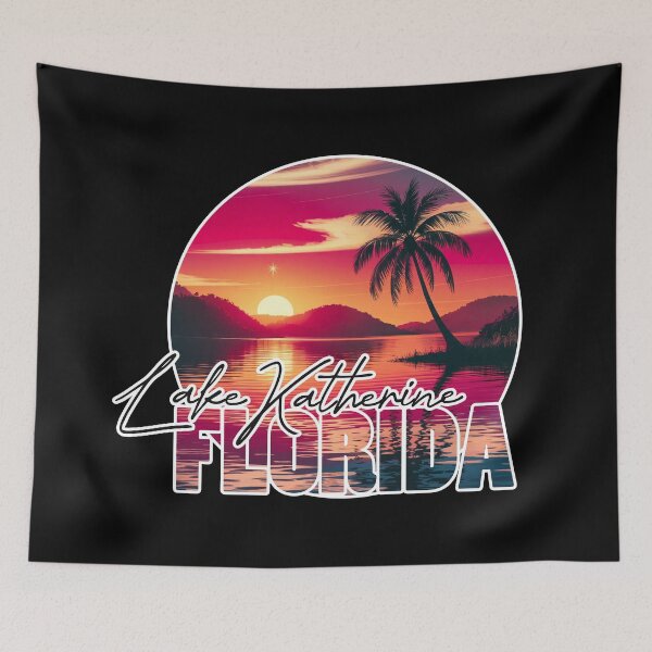 Item preview, Lake Katherine, Florida, Lake sunset designed and sold by Wanderful-roads.