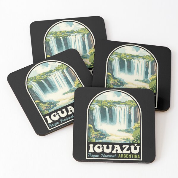 Item preview, Iguazú Falls National Park Argentina Retro Travel Souvenir designed and sold by hatwarhamteri.
