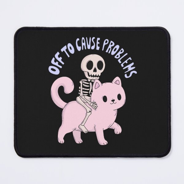 Item preview, Off to Cause Problems Skeleton designed and sold by Jess.a.creates.