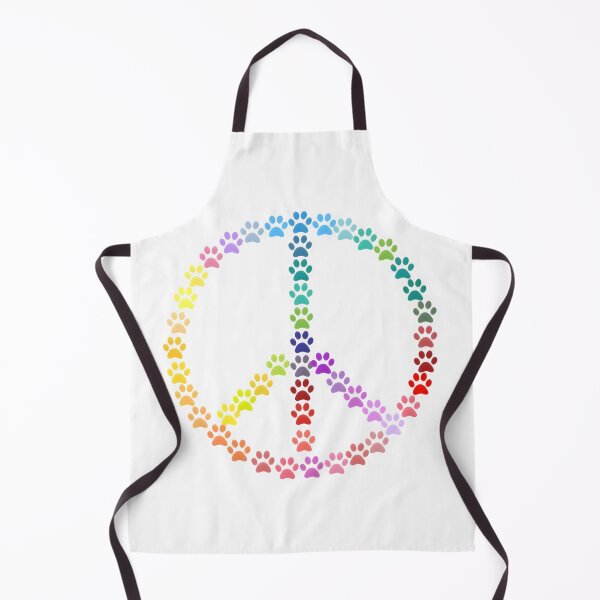 Item preview, Peace & Love Paw Print – Veterinarian Life Symbol Design designed and sold by Bettybee00.