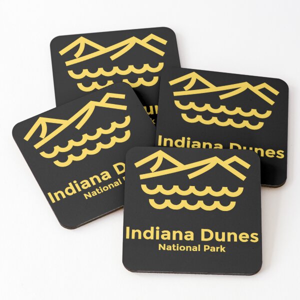 Item preview, Indiana Dunes National Park Indiana Minimalist Retro Graphic designed and sold by hatwarhamteri.