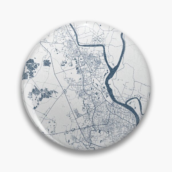 Item preview, Khulna City Map of Bangladesh - Coastal designed and sold by deMAP.