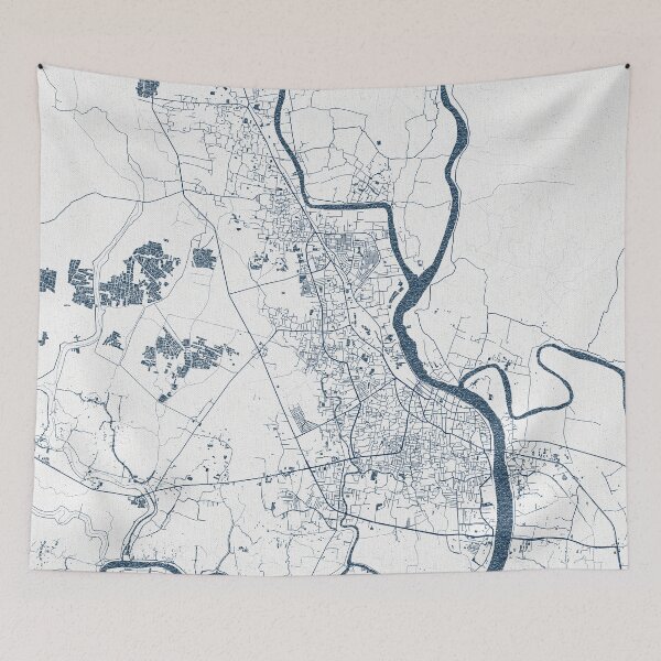 Item preview, Khulna City Map of Bangladesh - Coastal designed and sold by deMAP.