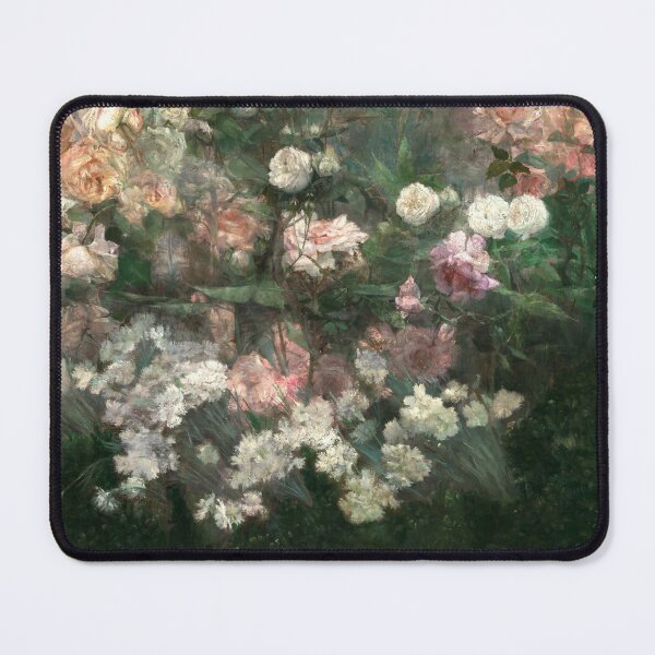 Item preview, Garden in May Maria Oakey Dewing - American Impressionist Floral Art - Tonalist Garden Painting designed and sold by Under-TheTable.