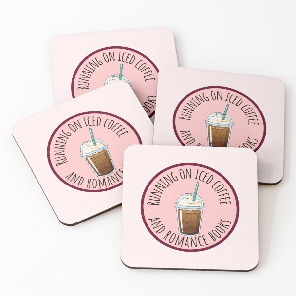 Item preview, Running on iced coffee and romance books designed and sold by Neadoodles.