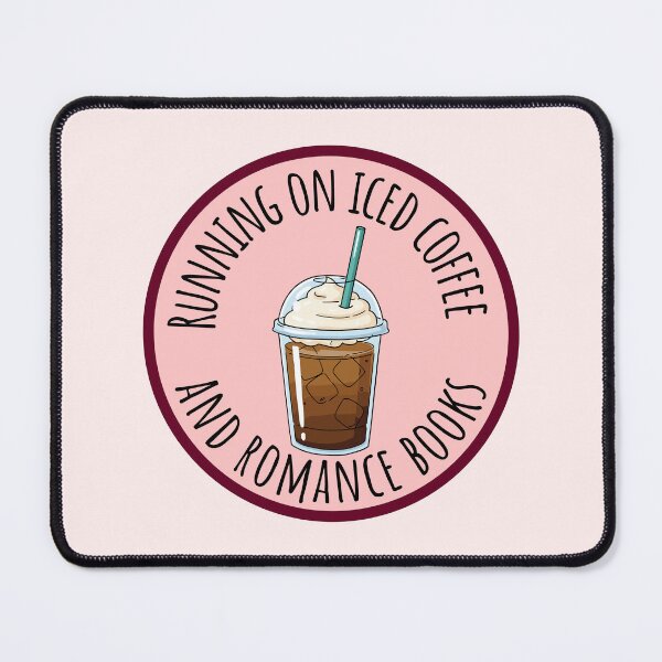 Item preview, Running on iced coffee and romance books designed and sold by Neadoodles.