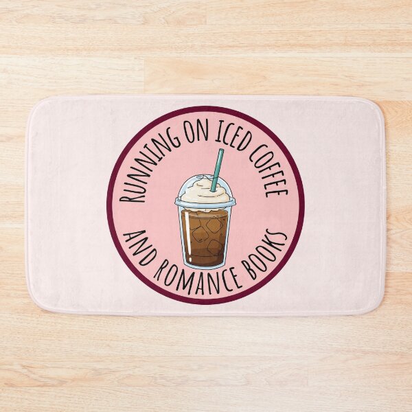 Item preview, Running on iced coffee and romance books designed and sold by Neadoodles.