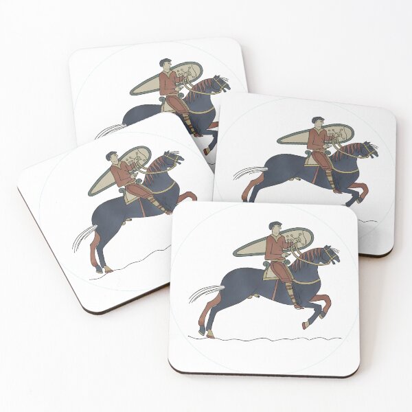 Item preview, Horsemen of the Bayeau Tapestry designed and sold by TreesOn.