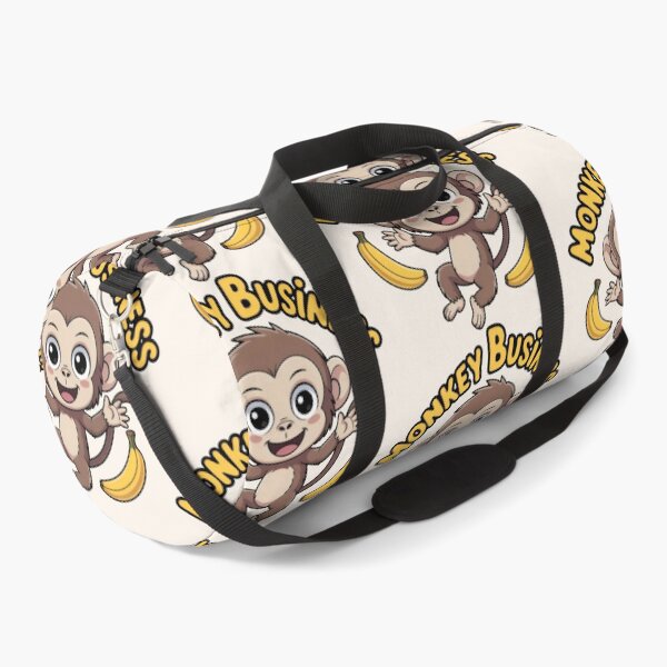 Item preview, A Cute Monkey and Bananas designed and sold by SplashTastic.