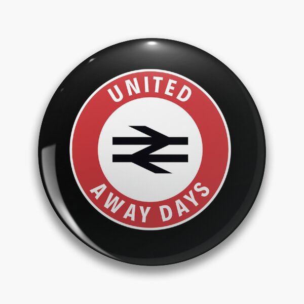 Artikelvorschau, Mufc Auswärtstage Sticker entworfen und verkauft von PaulGreen0.