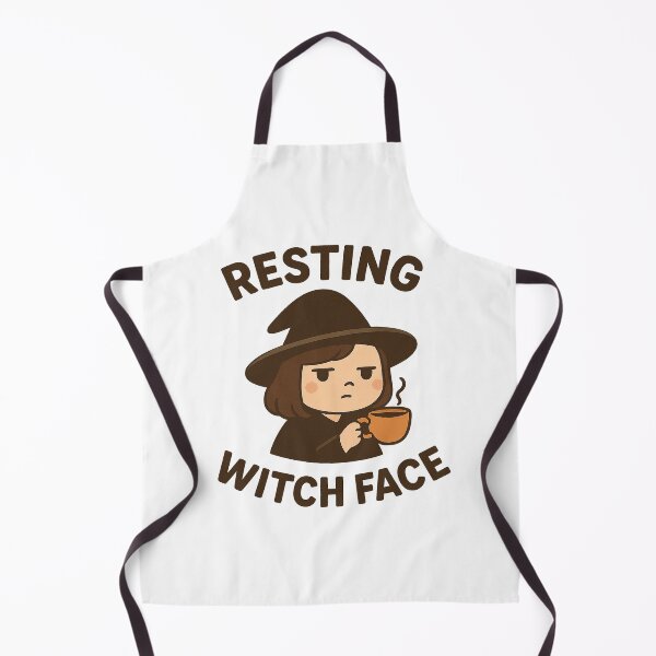 Item preview, Witch Attitude – Resting Witch Face designed and sold by Dream Machine.