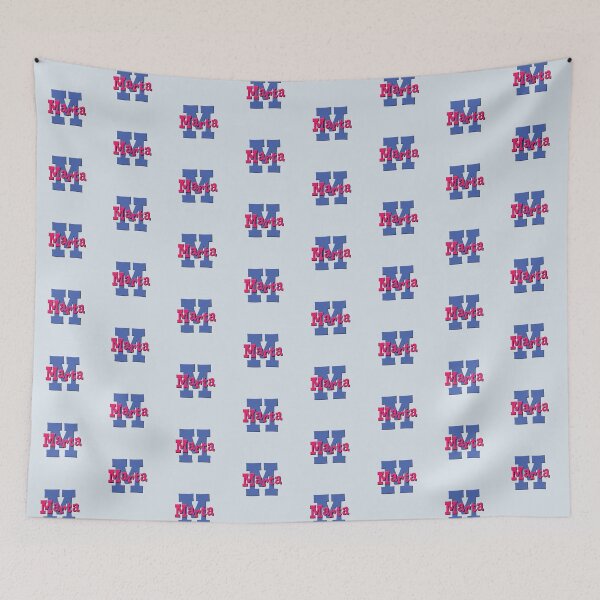 Item preview, M is for Marta, Girl’s and Woman's Name and Initial designed and sold by CharlottePlaceArt.