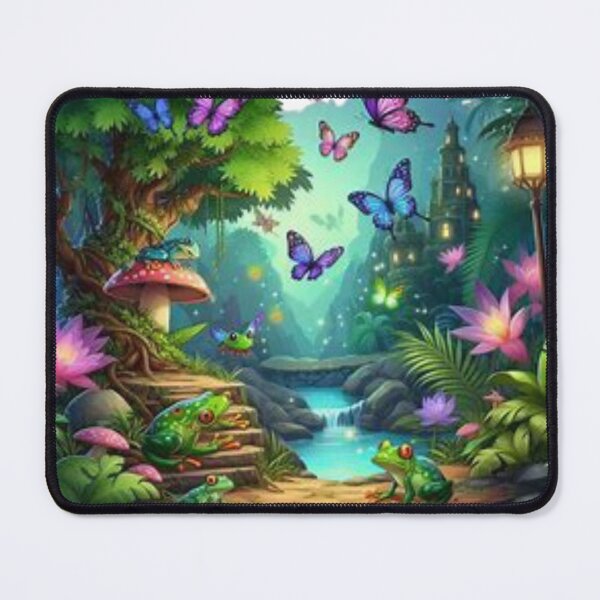 Item preview, Enchanted Frogs in Fantasy Forest Glow designed and sold by Iuqiune.