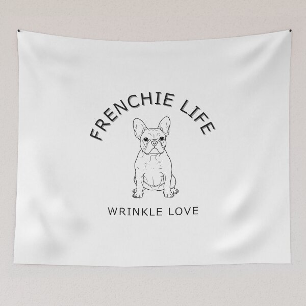 Item preview, Cheerful Frenchie Smiling T-Shirt, Japanese Pet Lover Gift designed and sold by FunnyPetTeesJP.