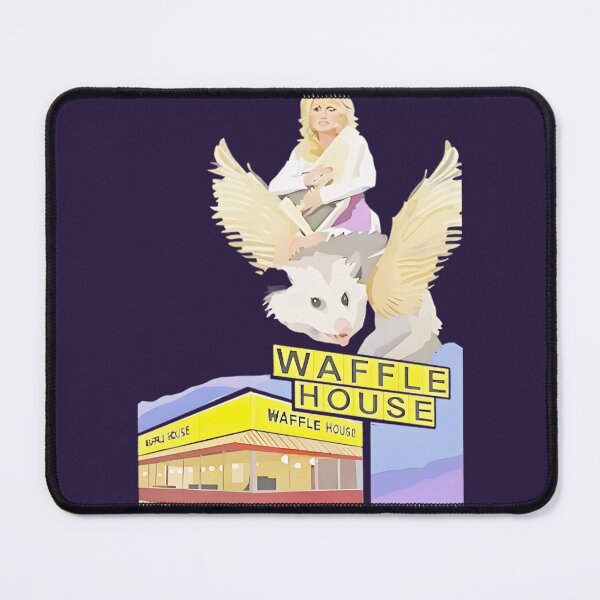 Item preview, Dolly Flies Over Waffle House on Possum | PERFECT GIFT FOR YOU AND FRIENDS designed and sold by ThomasinaShop.