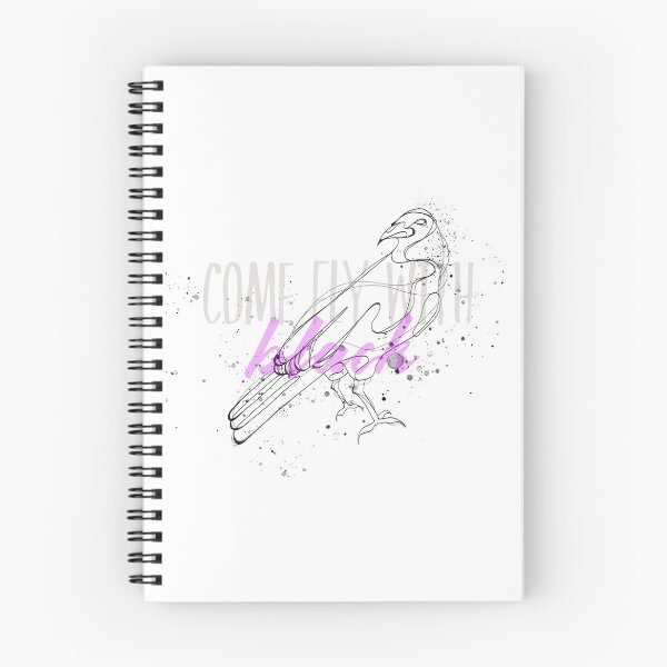 Item preview, Come fly with black designed and sold by Laranoia.
