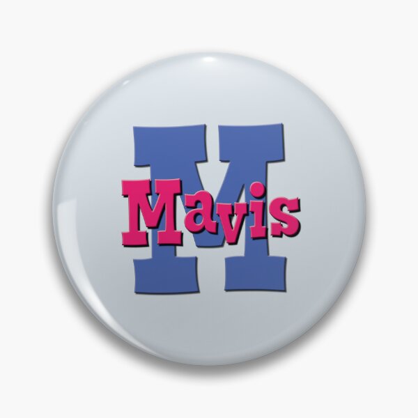 Item preview, M is for Mavis, Girl’s and Woman's Name and Initial  designed and sold by CharlottePlaceArt.