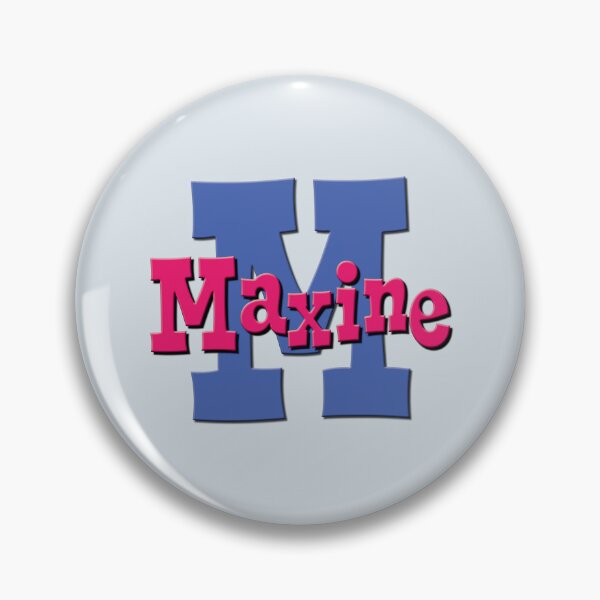 Item preview, M is for Maxine, Girl’s and Woman's Name and Initial designed and sold by CharlottePlaceArt.