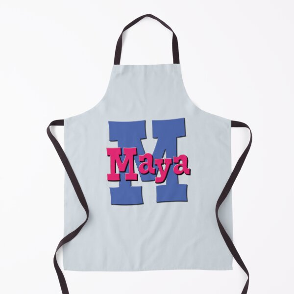 Item preview, M is for Maya, Girl’s and Woman's Name and Initial  designed and sold by CharlottePlaceArt.