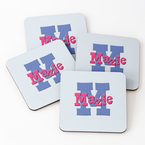 Item preview, M is for Mazie, Girl’s and Woman's Name and Initial  designed and sold by CharlottePlaceArt.
