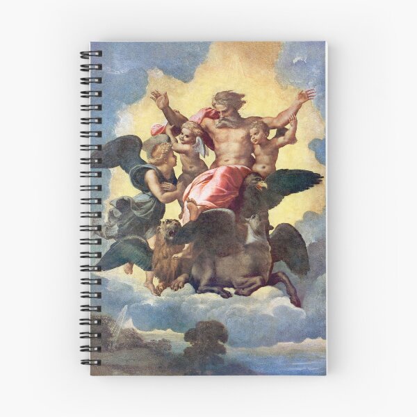Item preview, Ezekiel's Vision 1518 Raphael Sanzio - High Renaissance Biblical Art - Vatican Palace Fresco Study designed and sold by Under-TheTable.