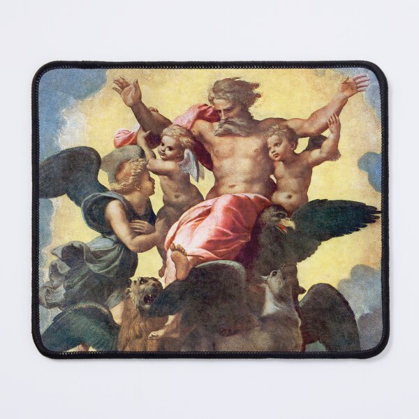 Item preview, Ezekiel's Vision 1518 Raphael Sanzio - High Renaissance Biblical Art - Vatican Palace Fresco Study designed and sold by Under-TheTable.