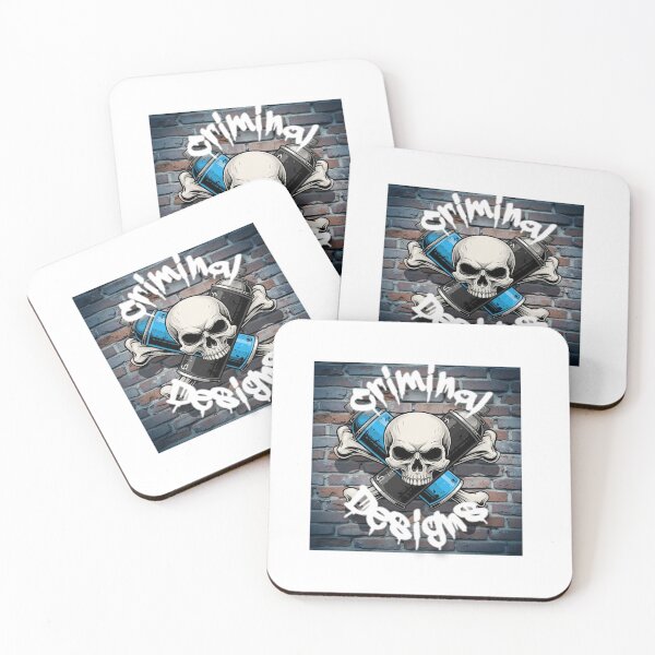 Item preview, Skull & Cross Cans (Wall) designed and sold by FourFlukesSake.