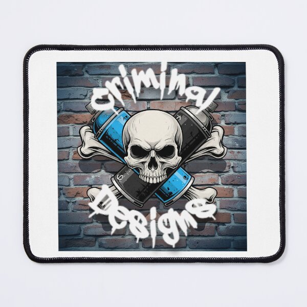 Item preview, Skull & Cross Cans (Wall) designed and sold by FourFlukesSake.