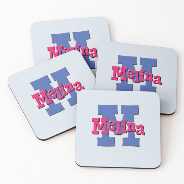 Item preview, M is for Melina, Girl’s and Woman's Name and Initial  designed and sold by CharlottePlaceArt.