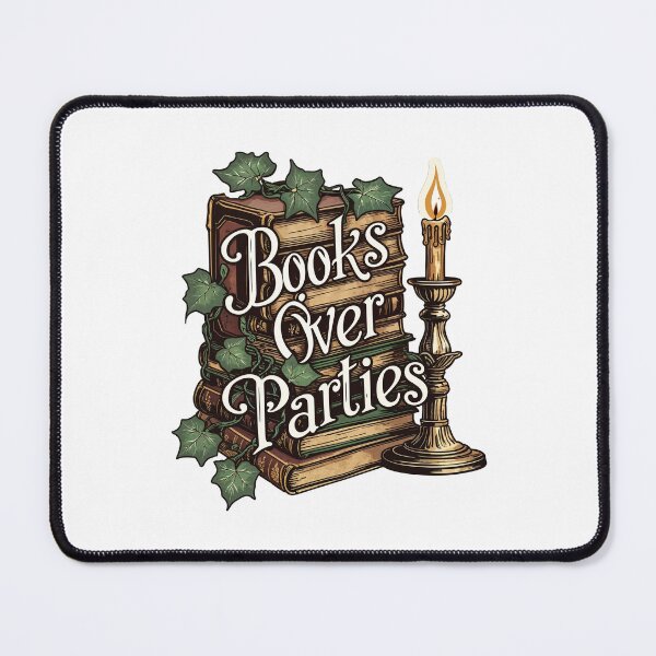 Item preview, Books Over Parties designed and sold by marshmelephant.