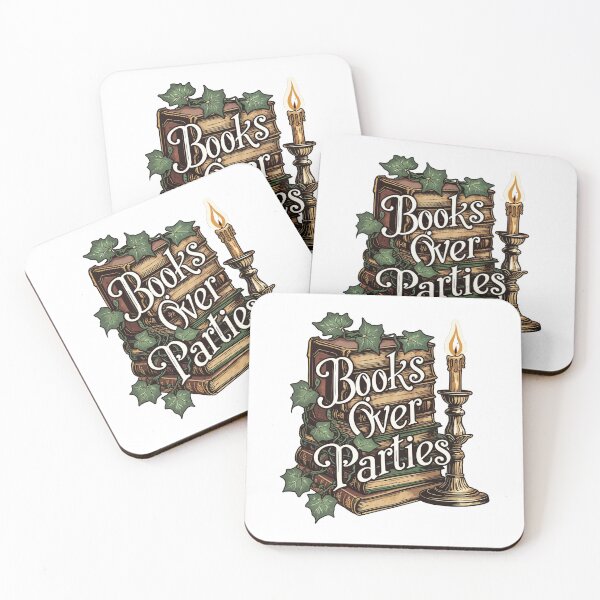 Item preview, Books Over Parties designed and sold by marshmelephant.