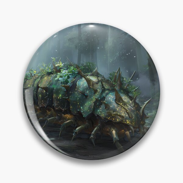 Item preview, Emerald Dreadcrawler of the Jungle designed and sold by Calithrae.