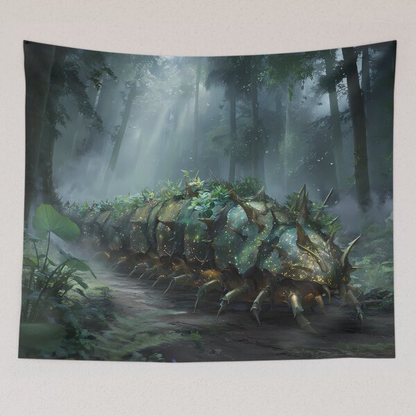 Item preview, Emerald Dreadcrawler of the Jungle designed and sold by Calithrae.