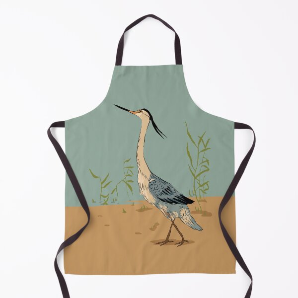 Item preview, Vector Grey Heron Illustration Bird Wildlife Nature Art designed and sold by jayson salvador.