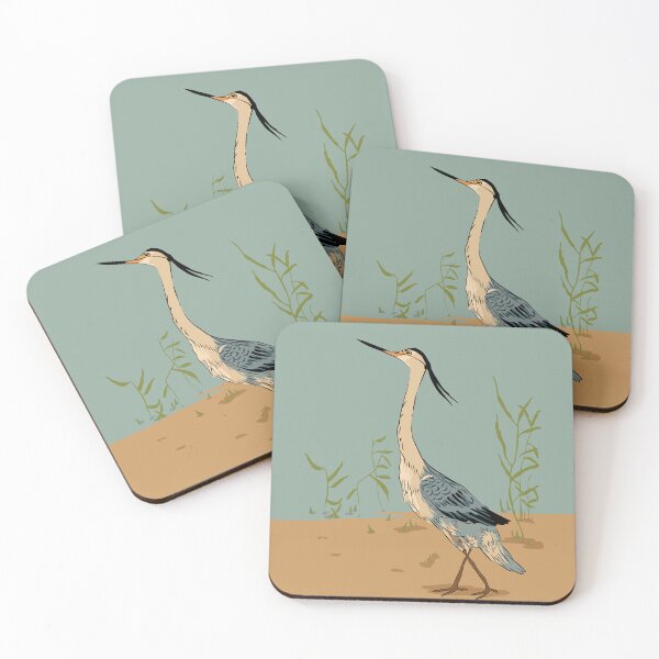 Item preview, Vector Grey Heron Illustration Bird Wildlife Nature Art designed and sold by jayson salvador.