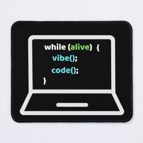 Item preview, While alive, vibe, code designed and sold by Programming Jokes.