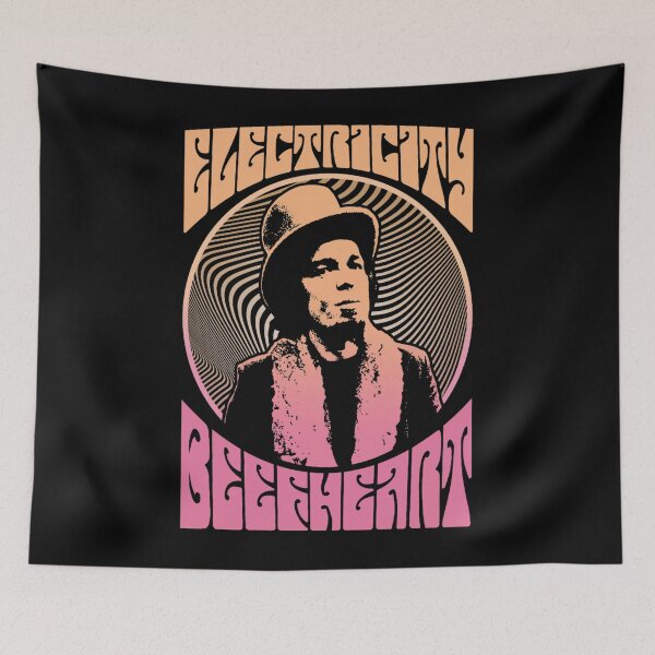 Artikelvorschau, Captain Beef Heart Psychedelic Rock Klassiker entworfen und verkauft von HeatherGallagh.
