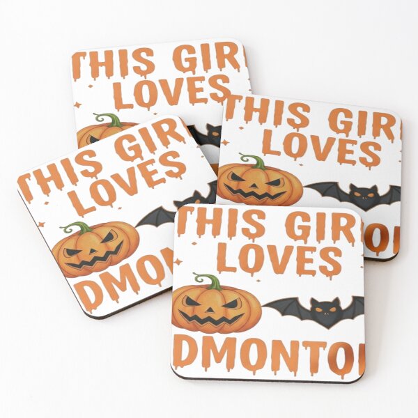 Aperçu de l'œuvre Cette fille adore Edmonton. Halloween créée et vendue par ThisGirlloves.