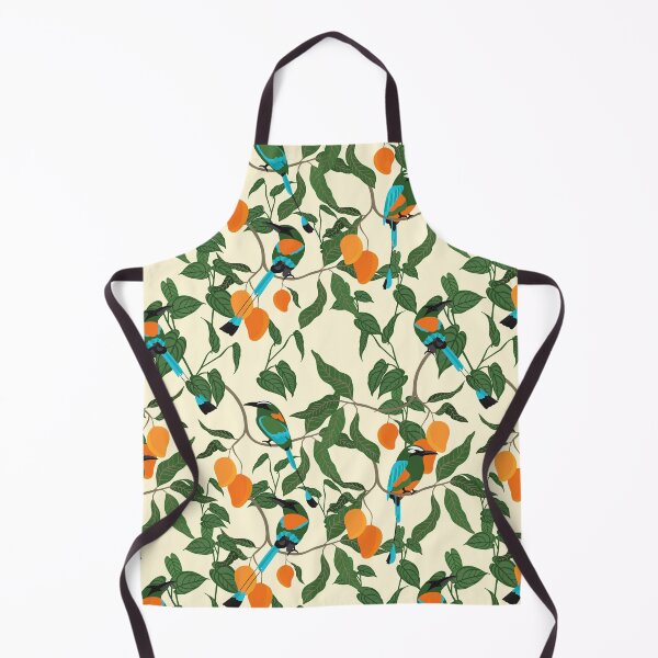 Item preview, Turquoise browed motmot bird on the mango tree. designed and sold by Retro Street Studios.