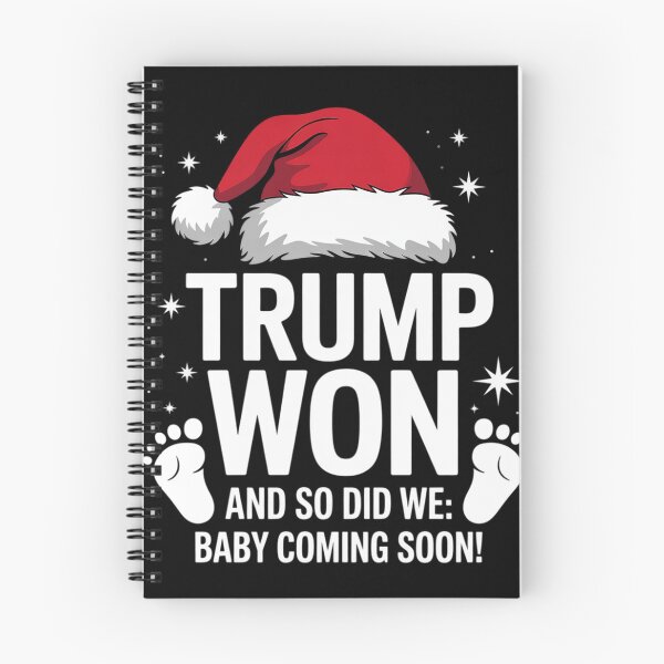Item preview, Trump Won and So Did We Baby Reveal Christmas Trump  designed and sold by Charidana.