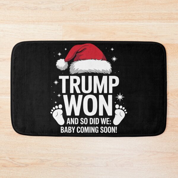 Item preview, Trump Won and So Did We Baby Reveal Christmas Trump  designed and sold by Charidana.
